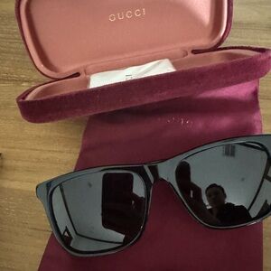 Gucci Black Designer Sunglasses